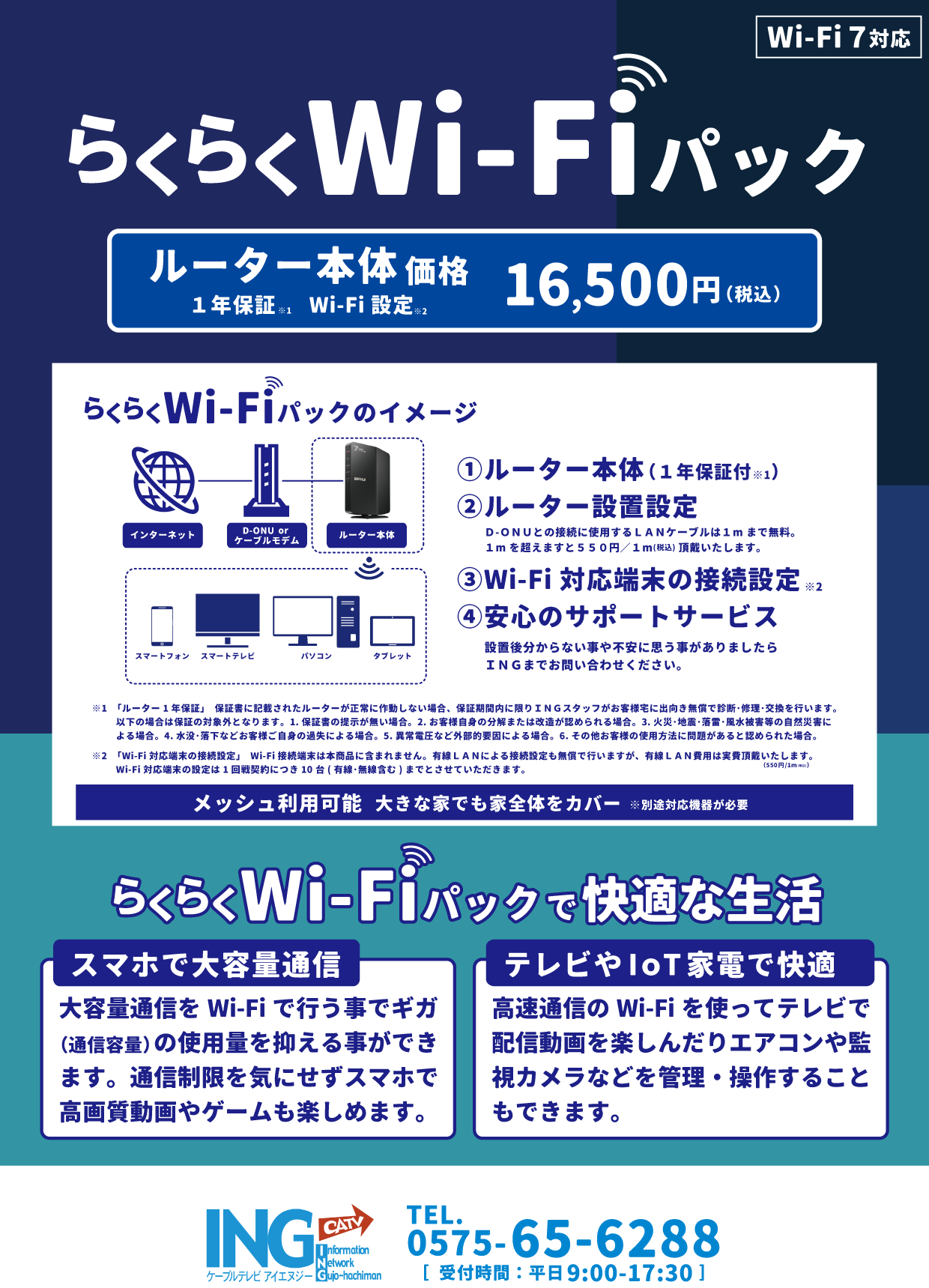 らくらくWi-Fiパック